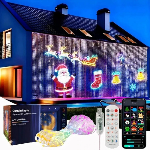 Smart led curtain light fairy - curtain,