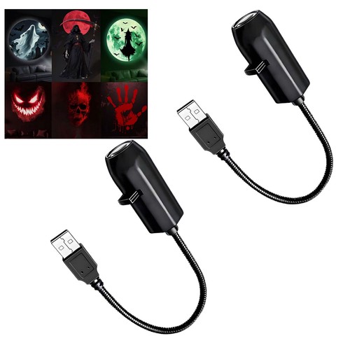 Led halloween usb - 2×,
